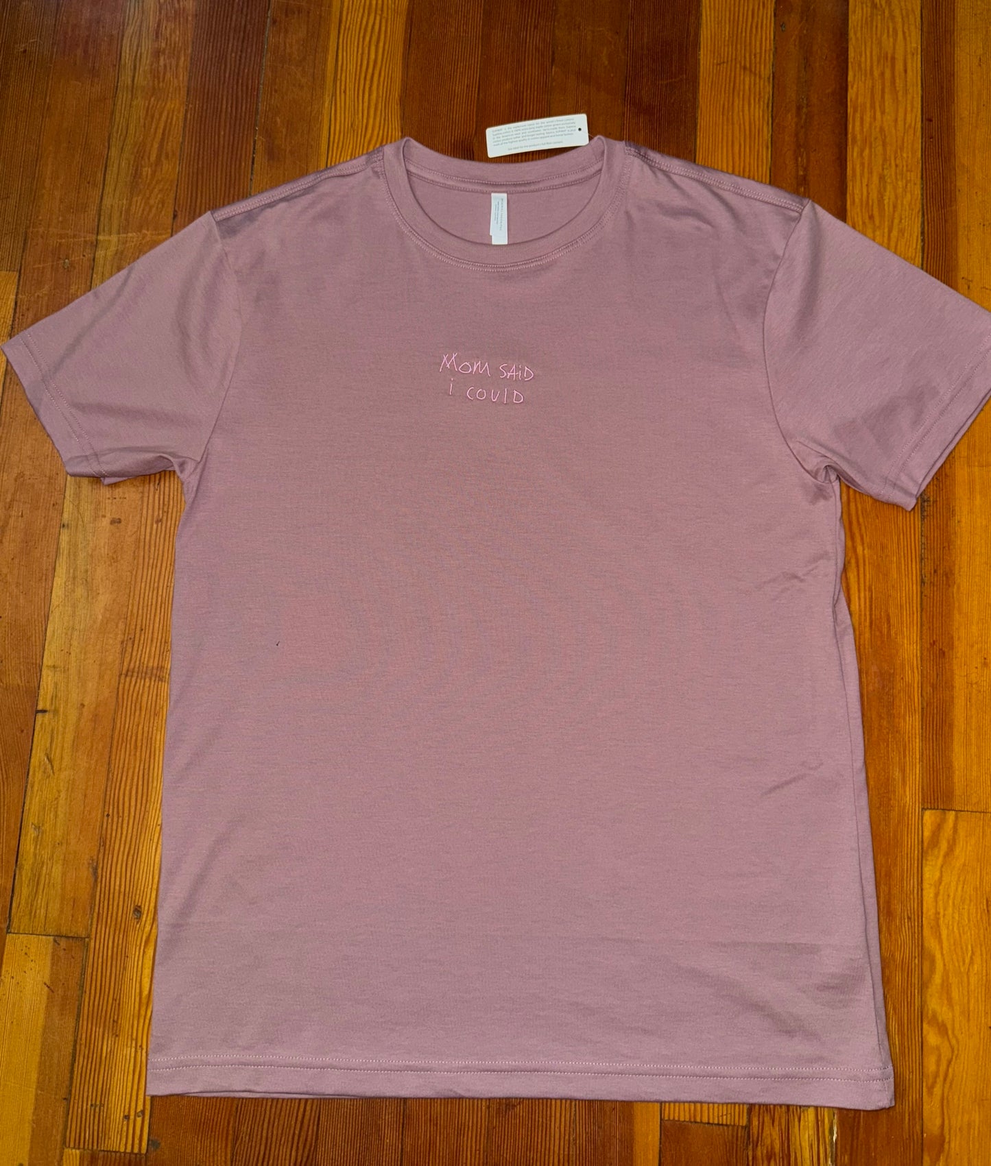 Lavender Midweight "Mom Said I Could Tee"